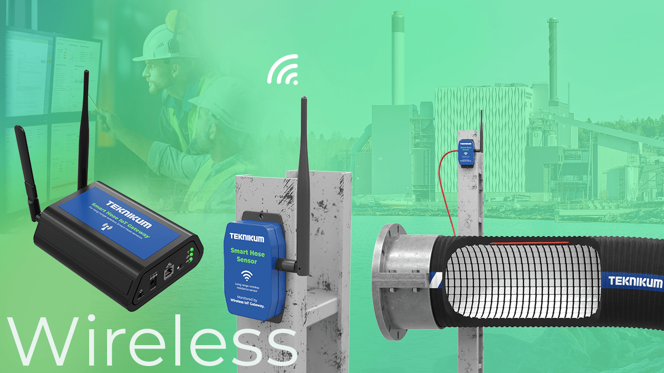 Wireless solutions for industry hoses by Teknikum