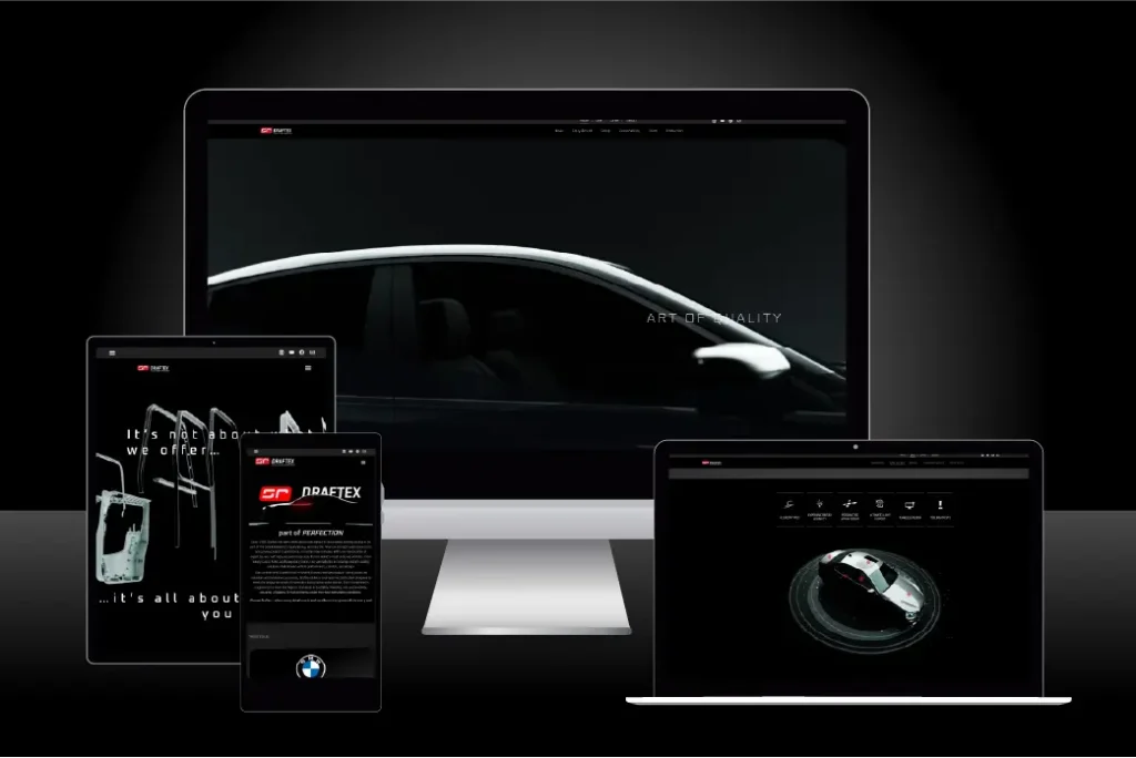 Draftex new website