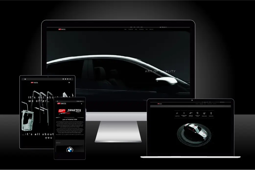 Draftex new website