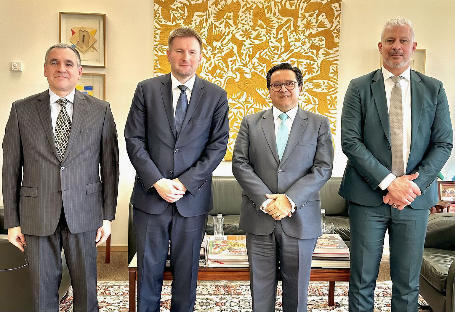 Sanok Rubber Group representatives meeting with Ambassador of Mexico